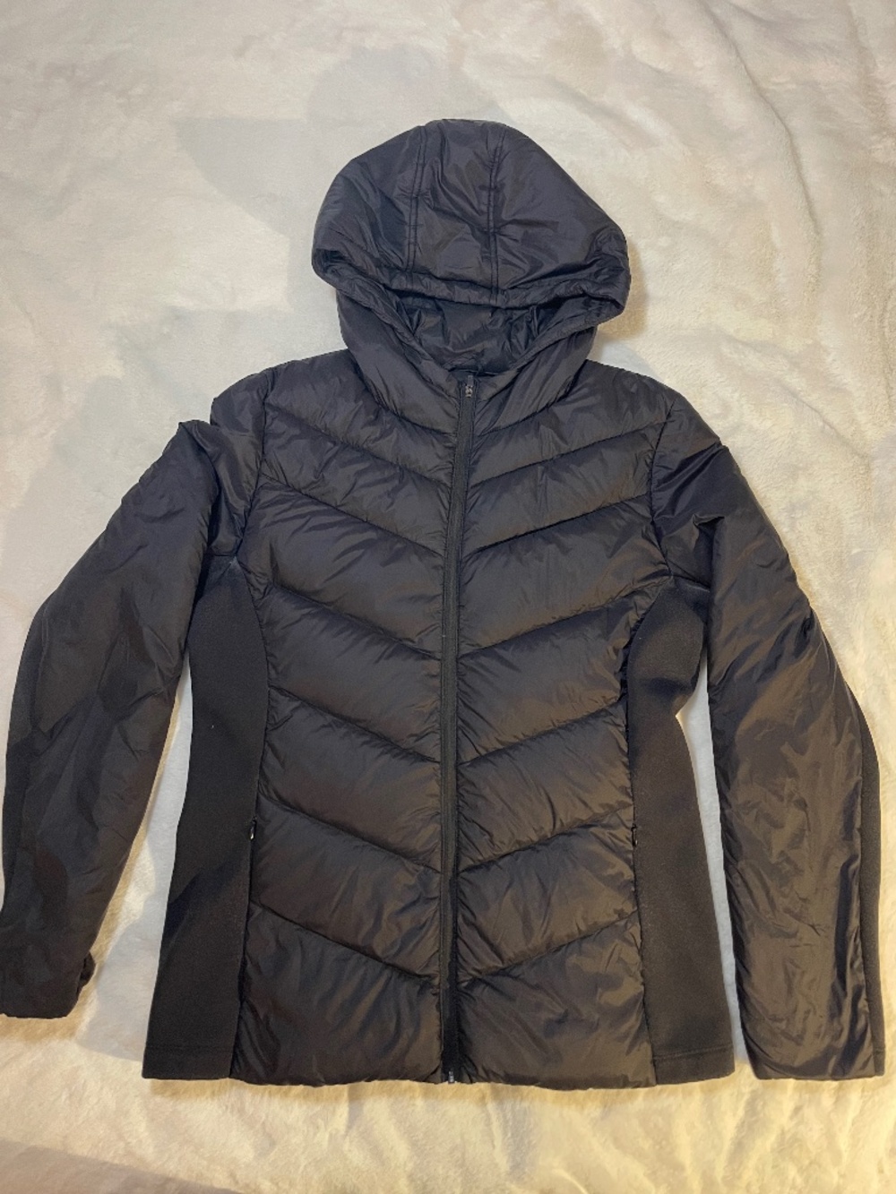 Black Aspen Packable Lightweight Down Puffer Jacket Coat
